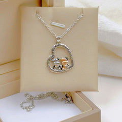 Animal Creative Diamond Pendant Necklace Ornament