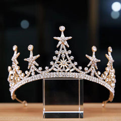 High-grade Alloy Luxury Atmosphere Bridal Crown Headdress