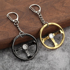 Racing Steering Wheel Cool Modification Car Key Ring