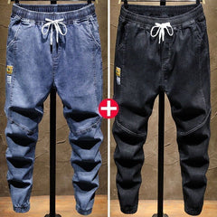 Men's Loose Tie Elastic Waist Pants