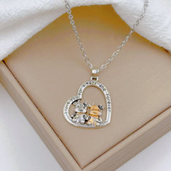 Animal Creative Diamond Pendant Necklace Ornament